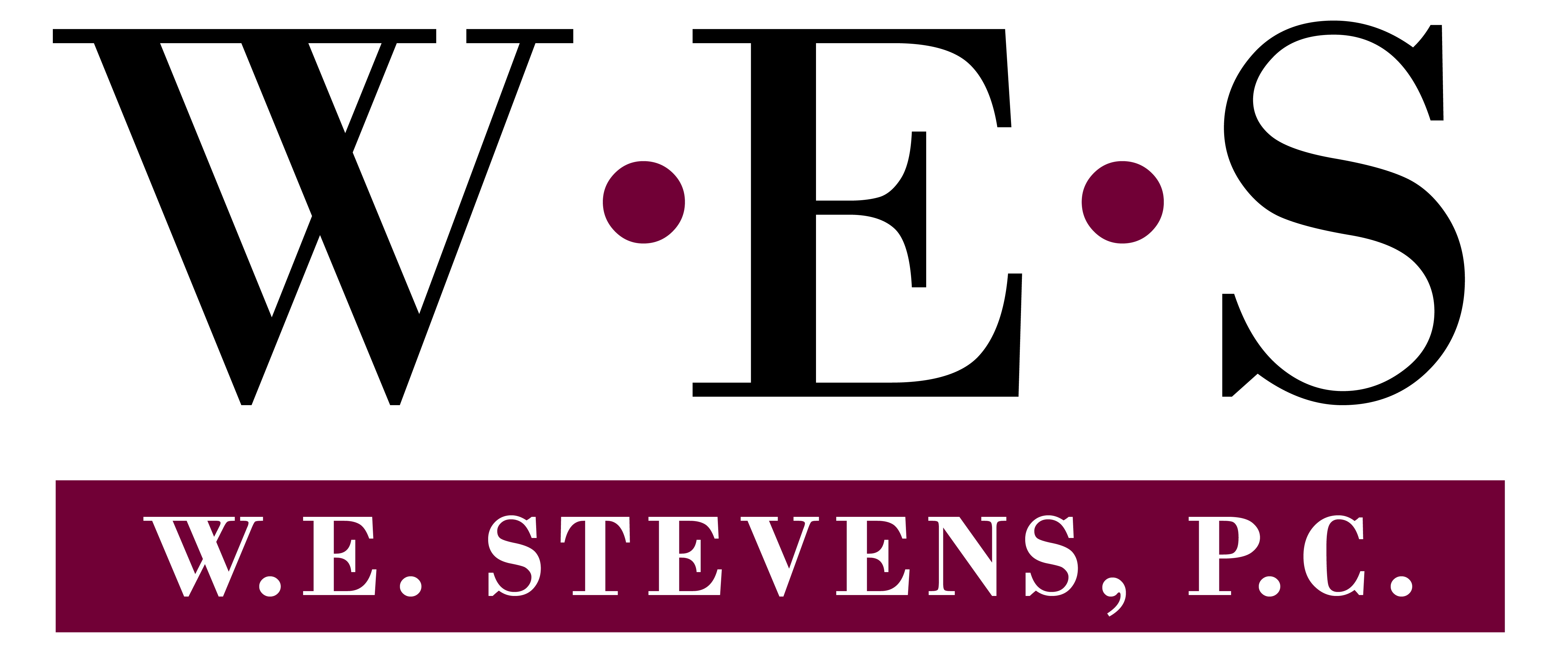 W E Stevens PC Logo